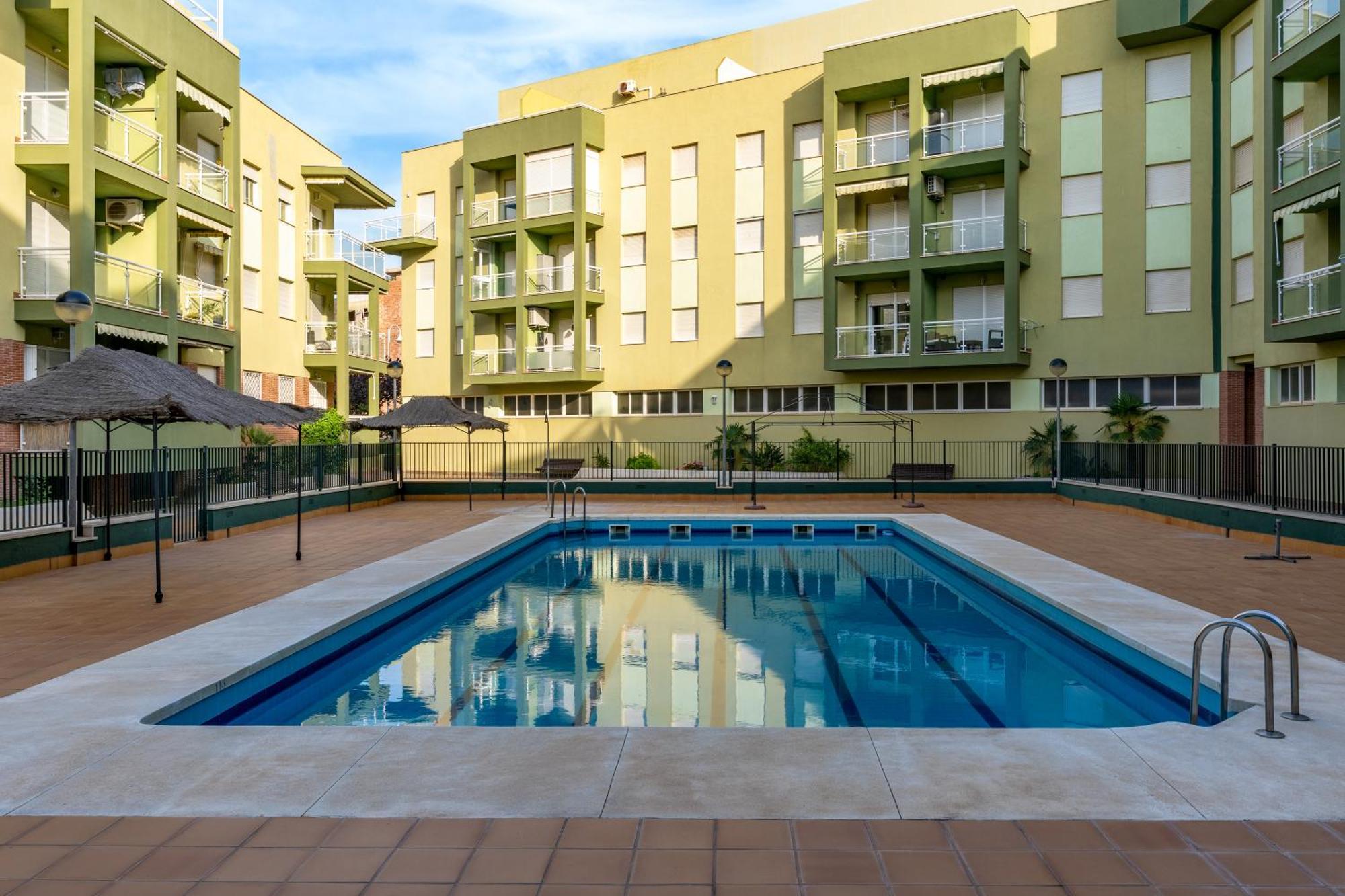 Bonito Apartamento En La Playa Con Piscina Torrenueva  Extérieur photo